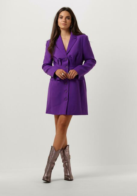 FREEBIRD Mini robe WV-FLUID-PES-23-2 en violet - large