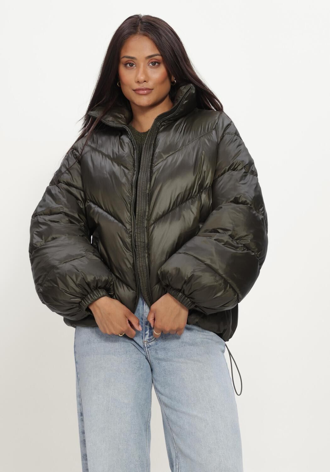 MODSTR&Ouml;M Veste matelass&eacute; TETRISMD JACKET Vert fonc&eacute; - large