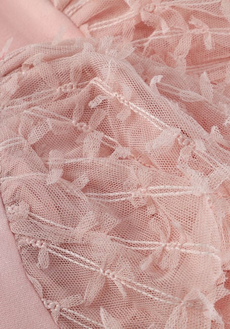 MAYORAL T-shirt S/SL TULLE T-SHIRT en rose - large