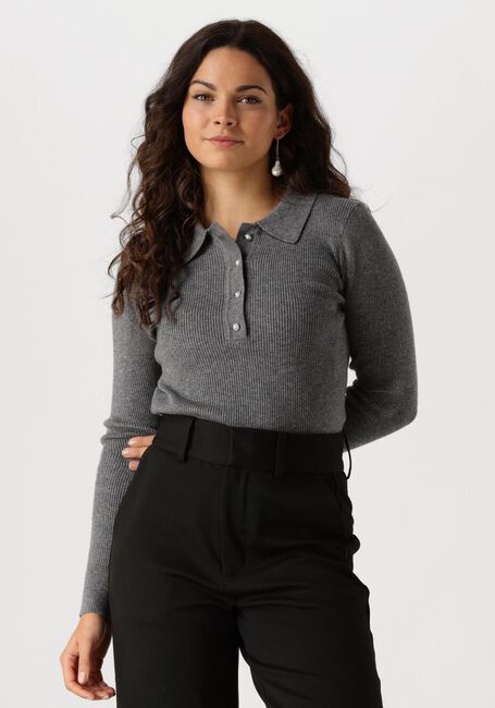 NEO NOIR Pull PANAMA KNIT BLOUSE en gris - large