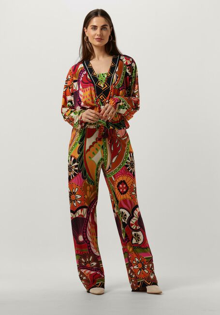 Multi VANILIA Wijde broek FUN WIDE PANT - large