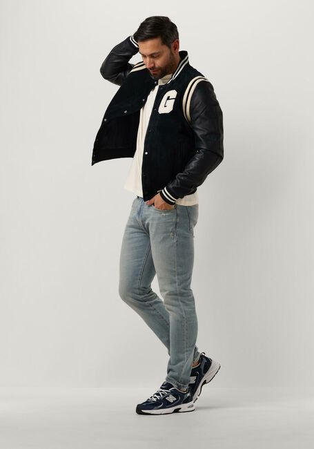 GOOSECRAFT Jack GC MELROSE BOMBER Bleu foncé - large