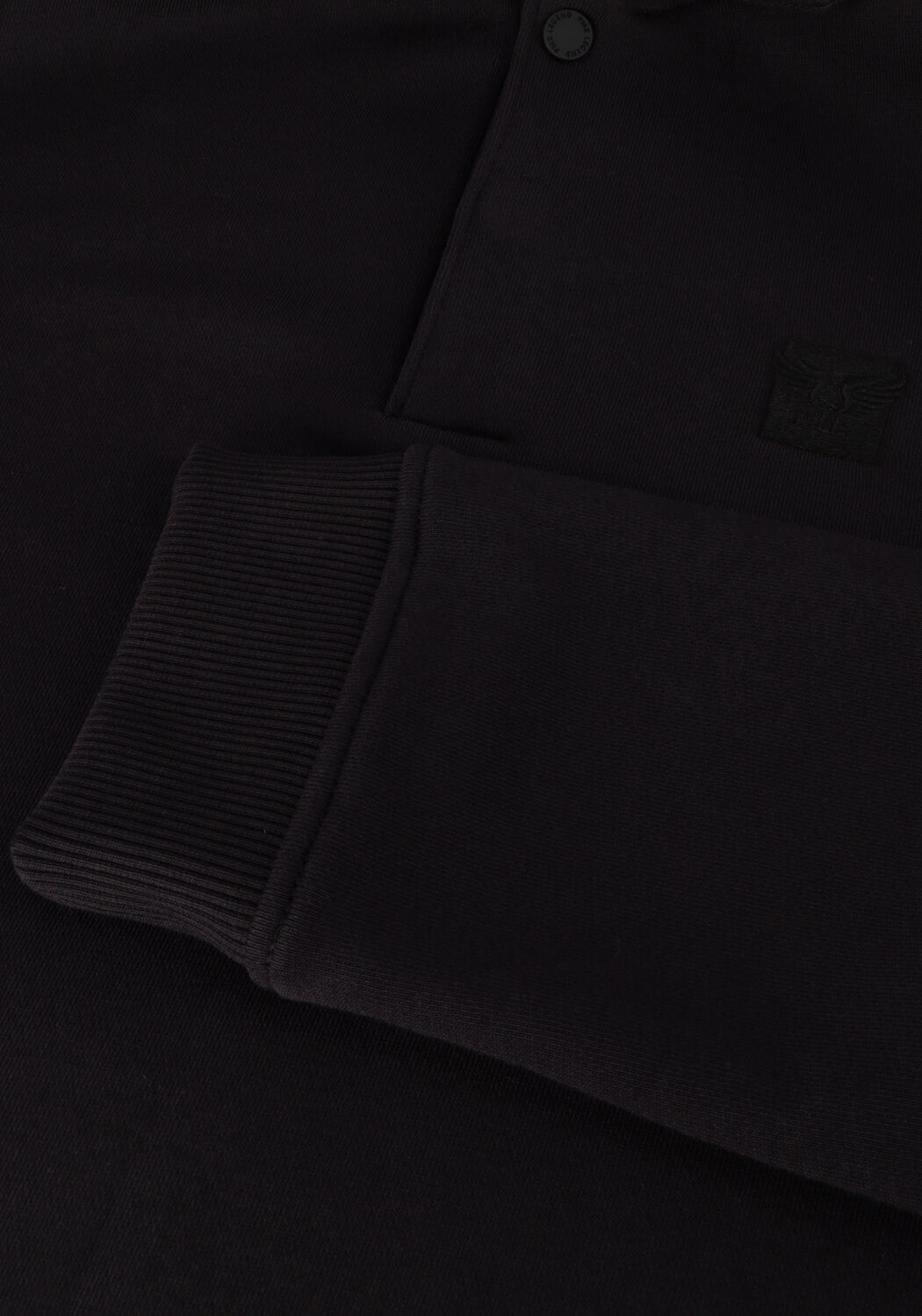 PME LEGEND HALF BUTTON COLLAR SOFT BRUSHED FLEECE Pulls & Gilets en noir - large