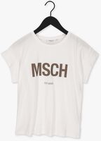 MSCH COPENHAGEN T-shirt ALVA ORGANIC MSCH STD TEE en blanc