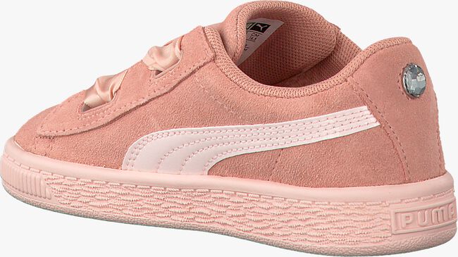 Roze PUMA Lage sneakers SUEDE HEART JEWEL INF - large