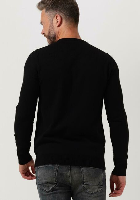 BUTCHER OF BLUE Pull CLIFDEN CREW en noir - large