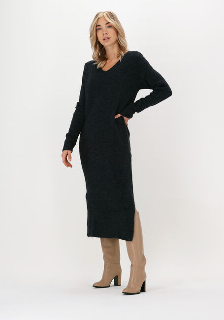 verliezen Toepassen maniac Antraciet SIMPLE Midi jurk JESS | Omoda