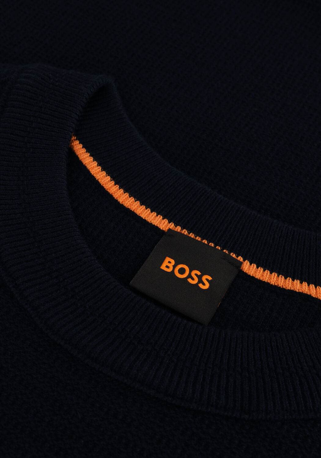 BOSS ORANGE Pull ANOIN Bleu foncé Omoda