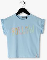 Blauwe NONO T-shirt KANOU TSHIRT SHORT RUFFLED SLEEVE - medium