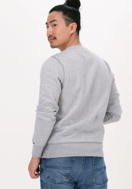 TOMMY HILFIGER Chandail LINES HILFIGER CREWNECK Gris clair - large