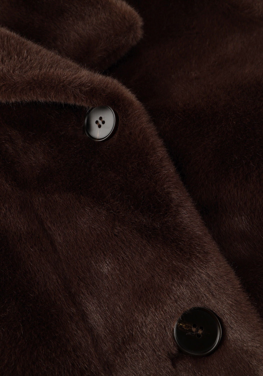 IBANA Manteau en fausse fourrure CRISTEL en marron - large