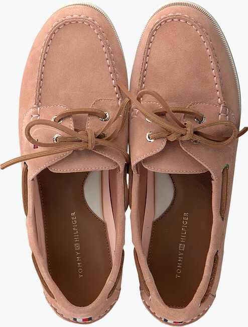 Roze TOMMY HILFIGER Instappers CLASSIC BOAT SHOE WMNS - large