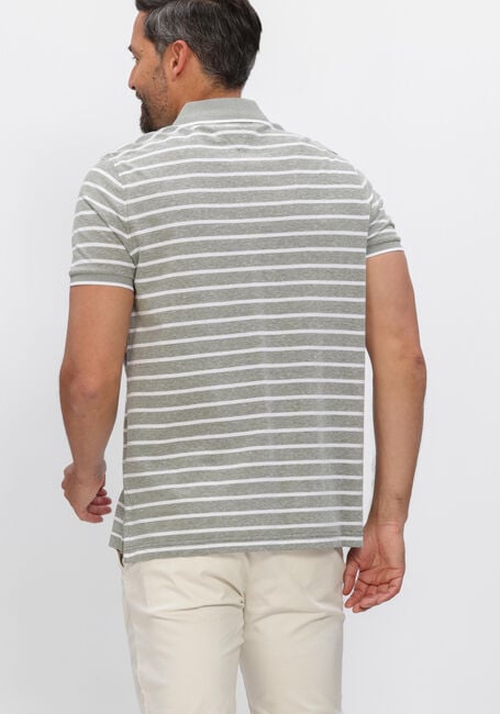 Groene TOMMY HILFIGER Polo COTTON LINEN PIQUE REG POLO - large