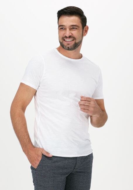 DSTREZZED T-shirt MC. QUEEN BASIC TEE ORGANIC SLUB JERSEY en blanc - large