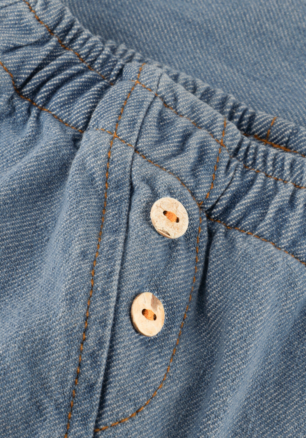 PLAY UP Pantalon courte DENIM SHORTS en bleu - large