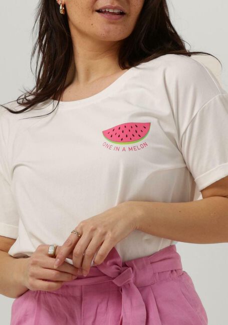 Witte YDENCE T-shirt T-SHIRT ONE IN A MELON - large