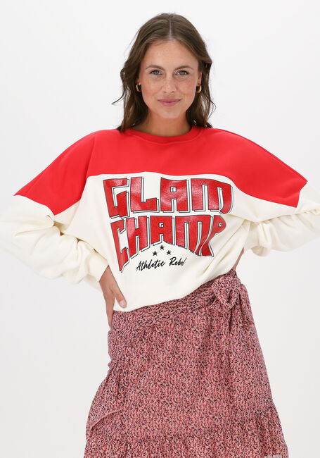 Gebroken wit COLOURFUL REBEL Sweater GLAM CHAMP COLOURBLOCK DROPSHO - large