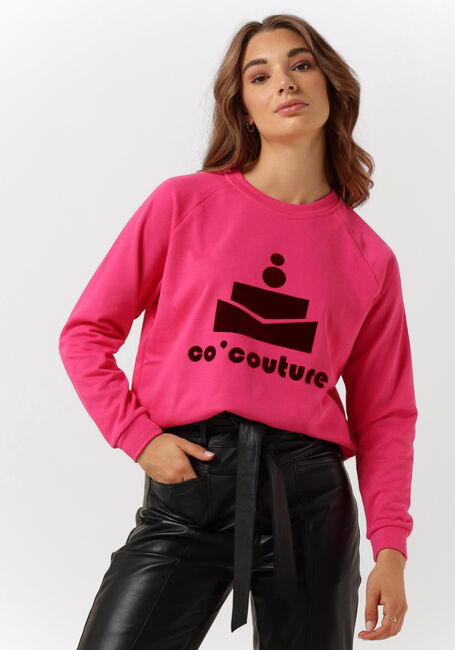 CO'COUTURE Pull NEW COCO FLOC SWEAT en rose - large