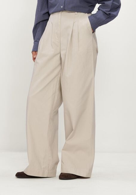 BOII STUDIOS Pantalon large JULIE en beige - large