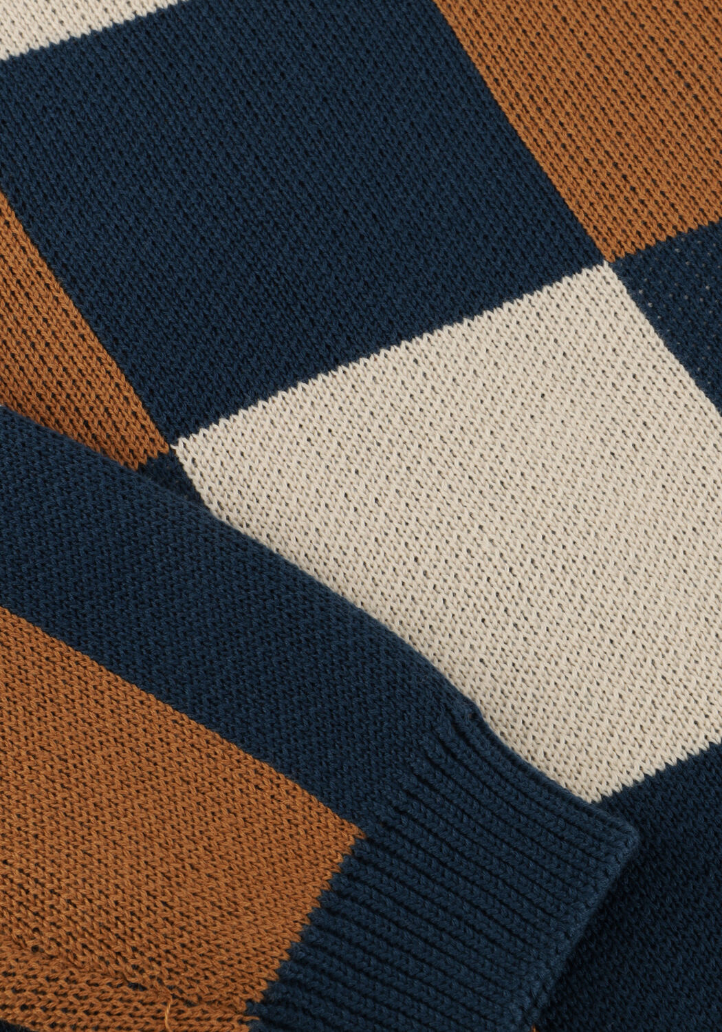 YOUR WISHES Pull CHECK KNIT en multicolore - large