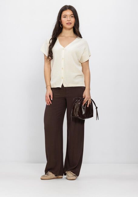 YDENCE Haut KNITTED TOP ELIN Blanc - large