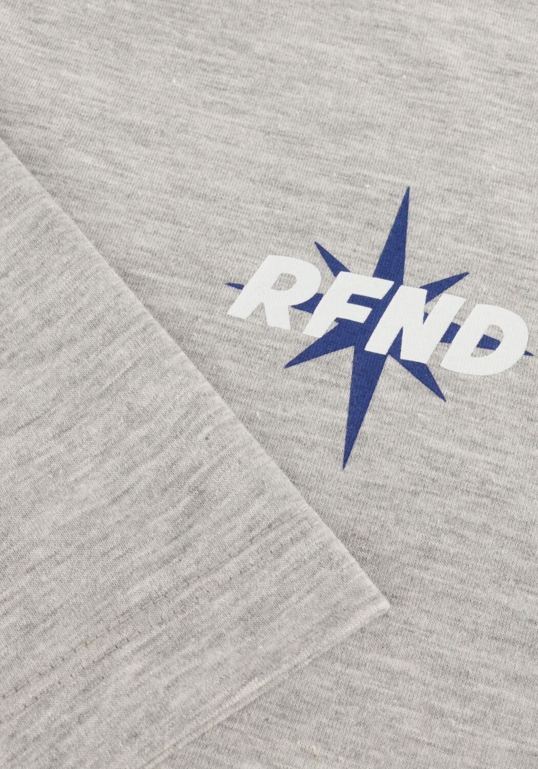 Grijze REFINED DEPARTMENT T-shirt MAGGY - large