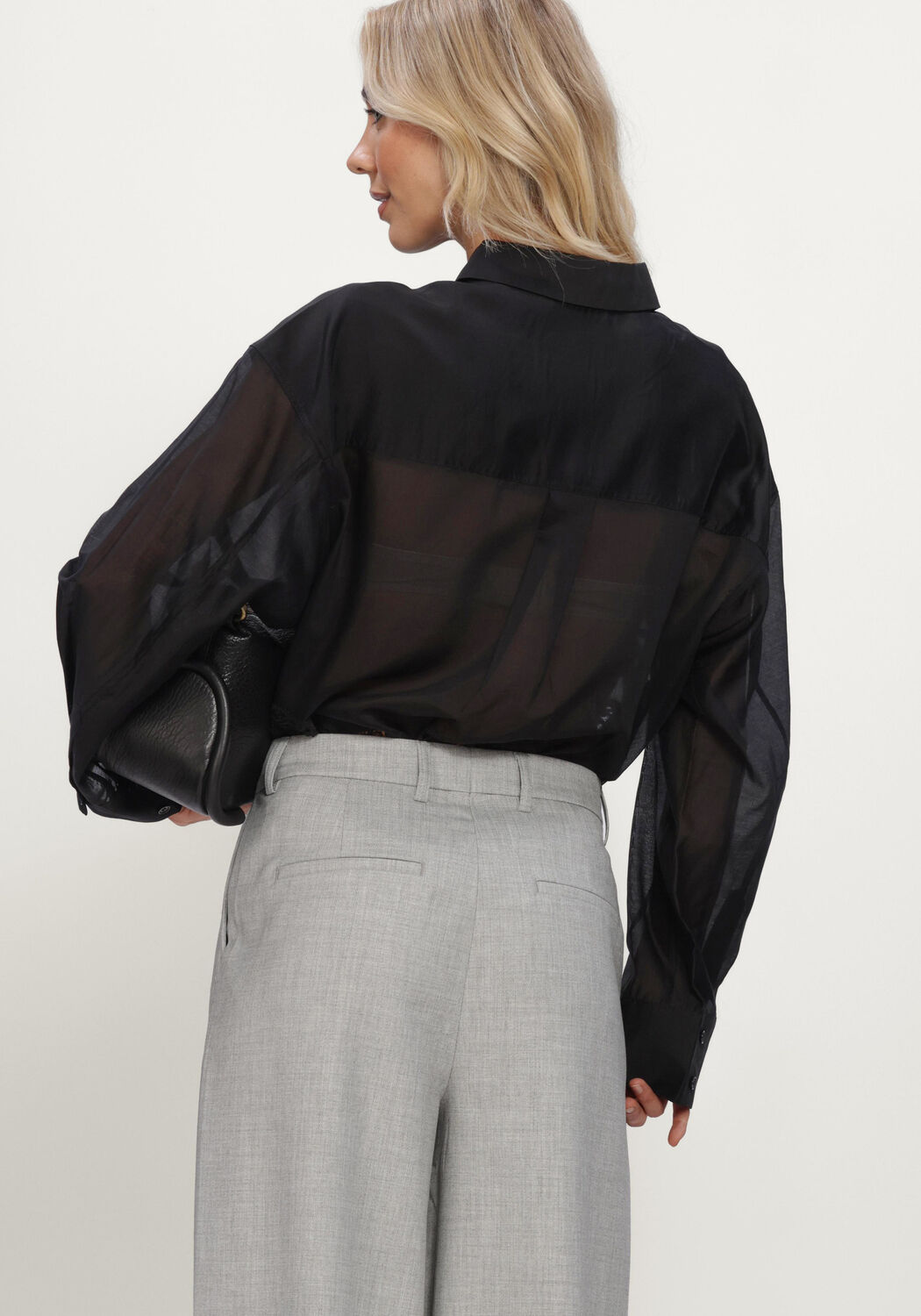 Zwarte COPENHAGEN MUSE  CMDOLLY-SHIRT - large
