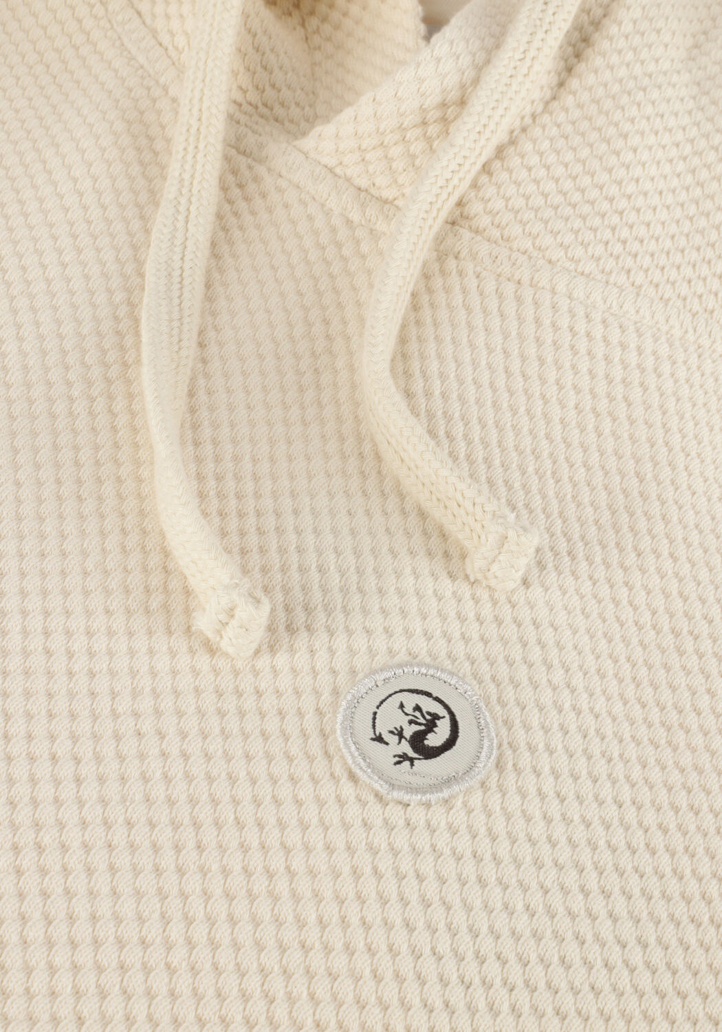 CAST IRON Pull HOODED REGULAR FIT COTTON STRUCTURE en beige - large