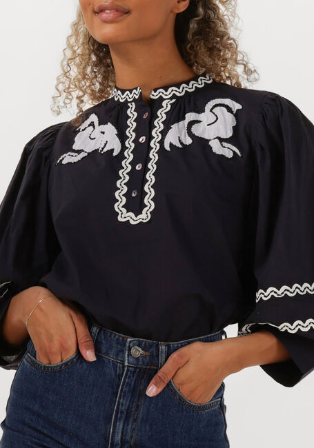 ANTIK BATIK DALI BLOUSE Blouses Bleu foncé - large