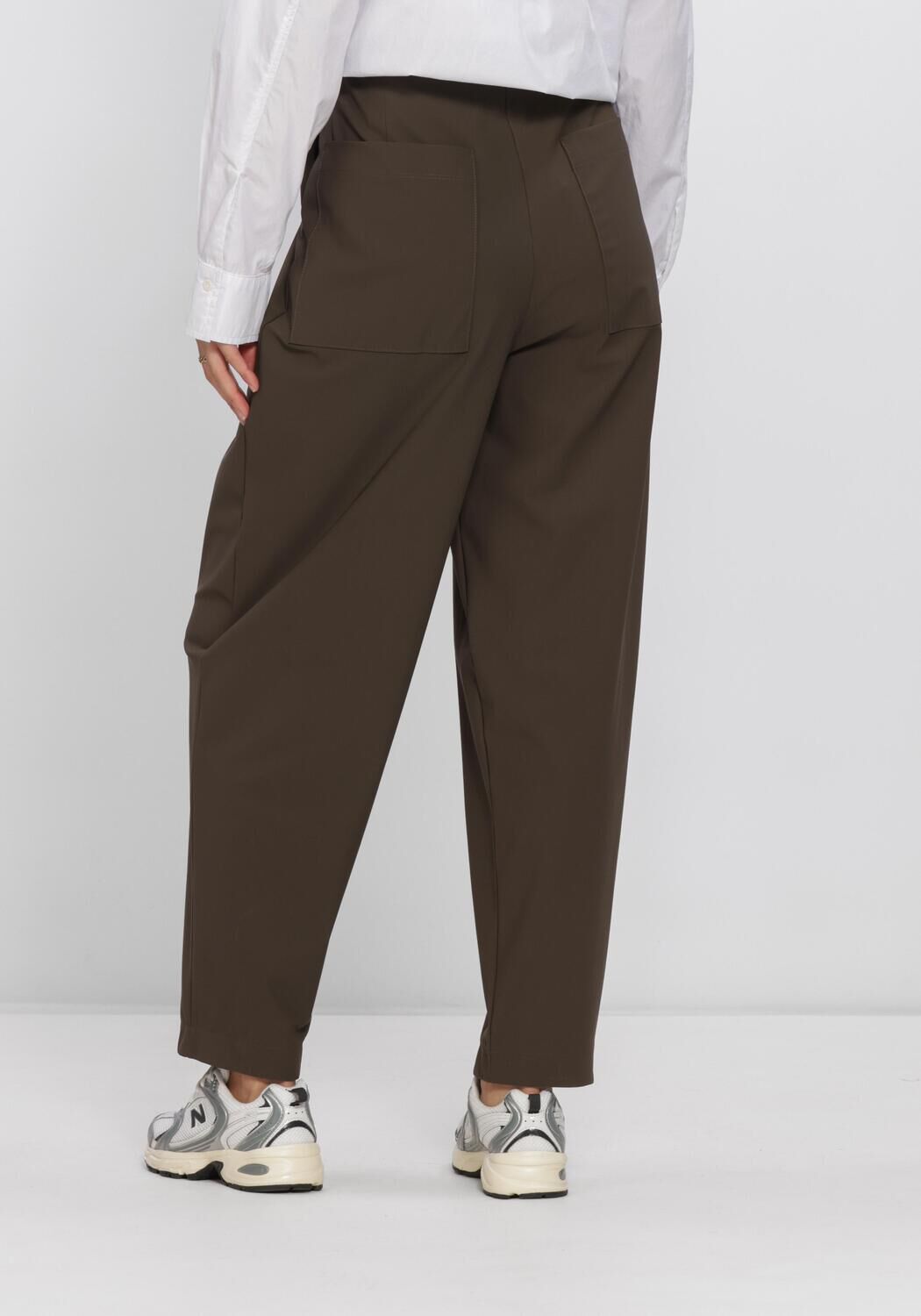 PENN & INK Pantalon W26N1772 Olive - large