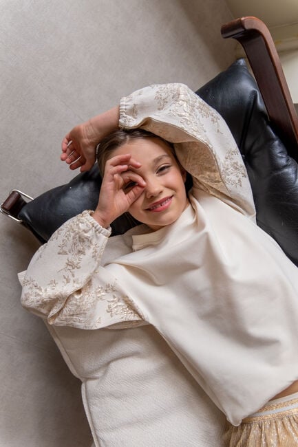 Creme LIKE FLO Trui DOLLY FLO SWEATER - large