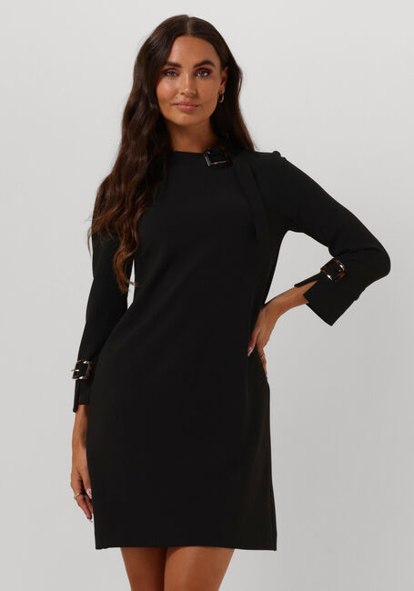 ANA ALCAZAR Mini robe DRESS BUCKLE en noir - large