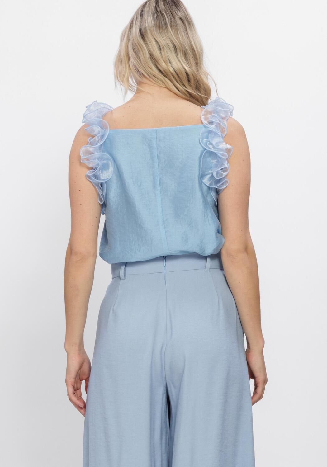 ANA ALCAZAR Haut 081780-3800 en bleu - large