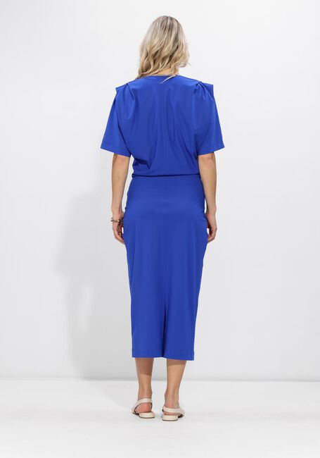 STUDIO ANNELOES Robe midi Ivey dress en bleu - large