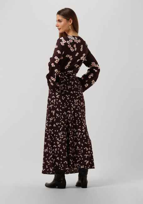 Paarse CATWALK JUNKIE Maxi jurk DR YOU ARE BLOOMING - large