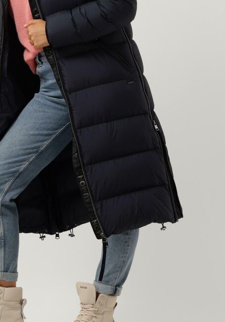 Donkerblauwe BEAUMONT Gewatteerde jas PUFFER PARKA COAT - large