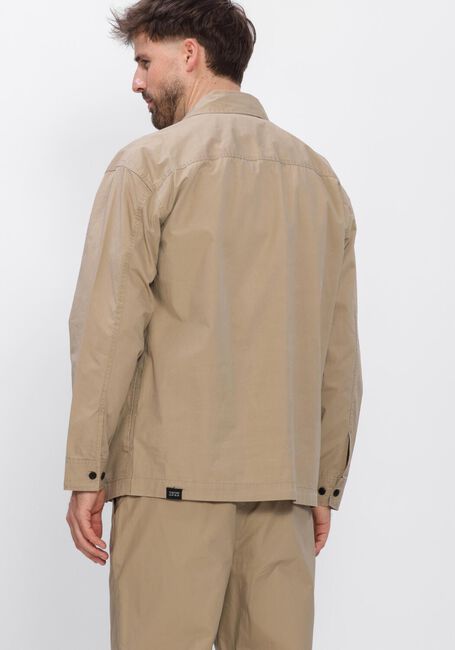 Beige BUTCHER OF BLUE Overshirt DAN COTTON OVERSHIRT - large