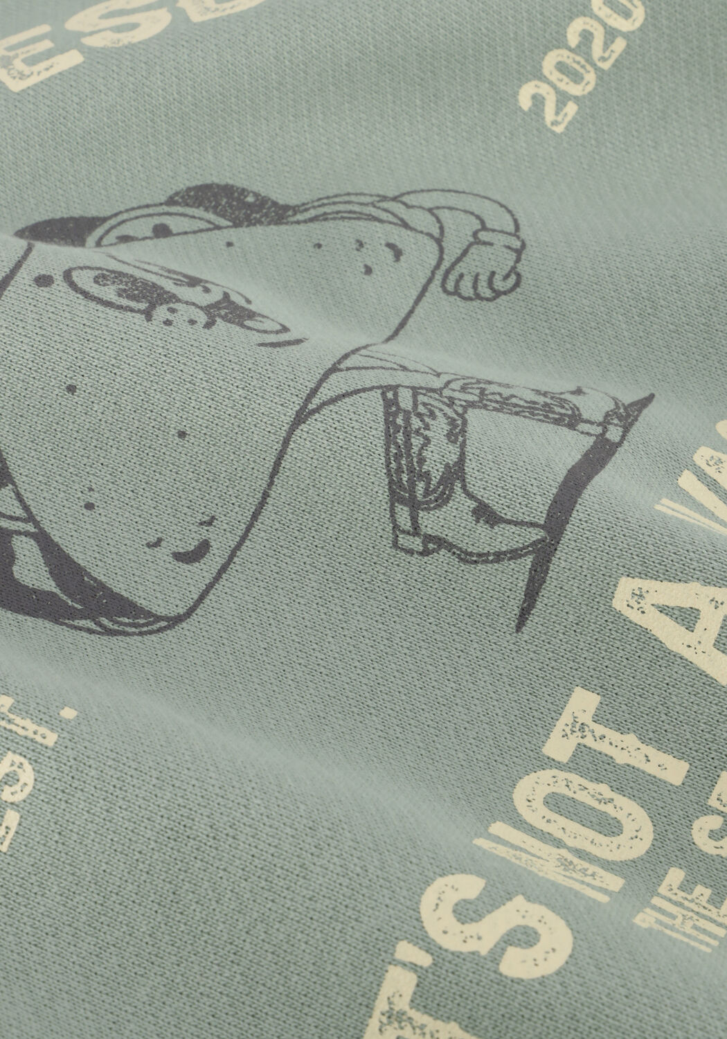 DAILY7 Chandail OVERSIZED SWEATER PRINT Menthe - large