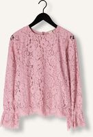 Roze Y.A.S. Top YASPERLA LS LACE TOP S. NOOS Roze Y.A.S. Top YASPERLA LS LACE TOP S. NOOS - medium