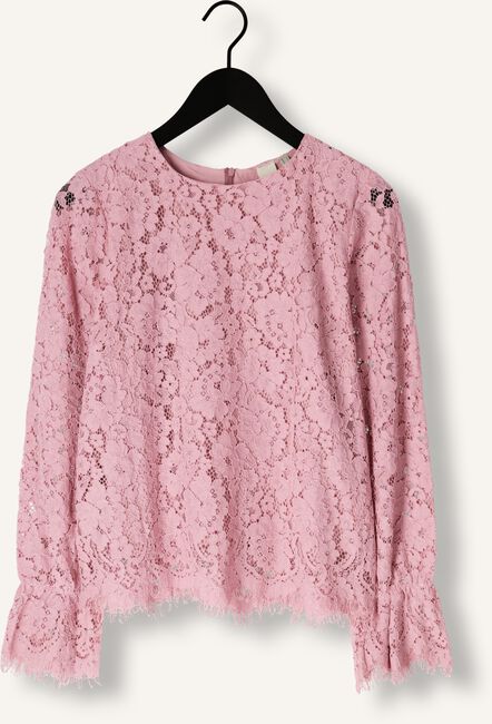 Roze Y.A.S. Top YASPERLA LS LACE TOP S. NOOS Roze Y.A.S. Top YASPERLA LS LACE TOP S. NOOS - large