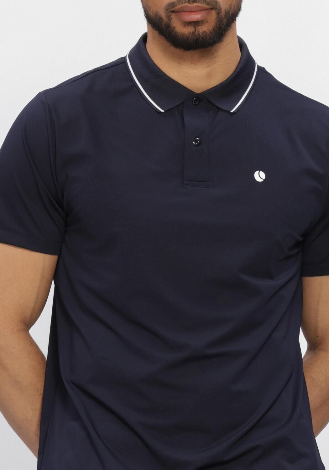 BJORN BORG ACE POLO SHIRT Polos & T-Shirts Bleu fonc&eacute; - large