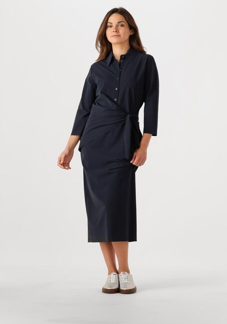 PENN & INK Robe midi DRESS NAVY en noir - large