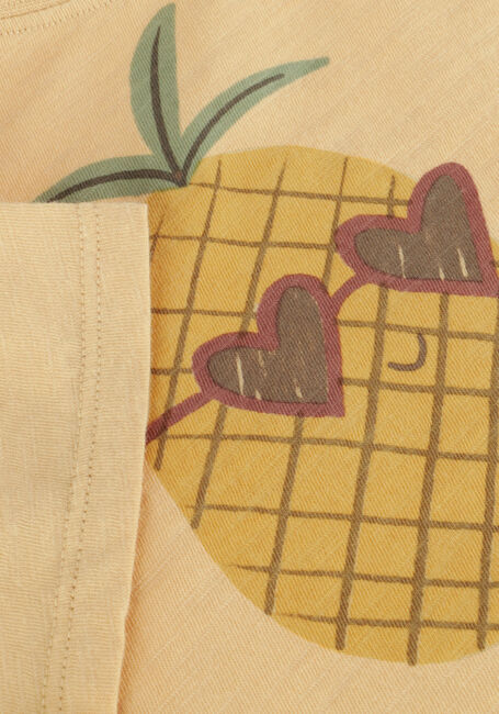 RYLEE + CRU T-shirt BOXY TEE PINEAPPLE en jaune - large