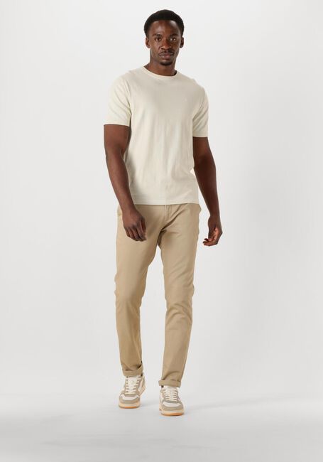 DSTREZZED T-shirt ZEKE TEE Crème - large