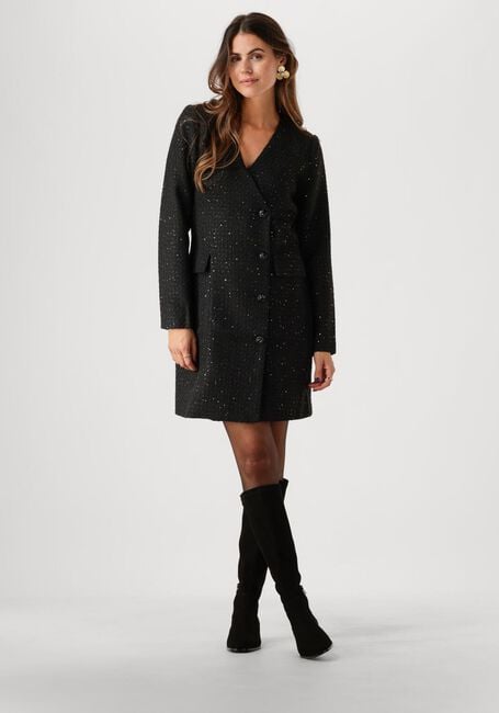 Zwarte FREEBIRD Mini jurk DAFNA DRESS - large