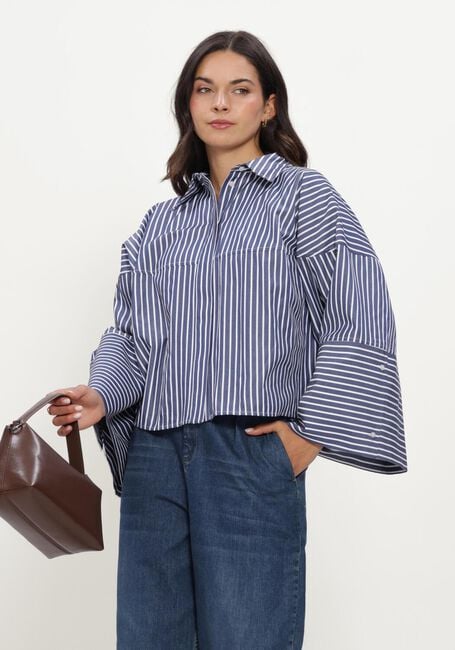 Blauwe EST'SEVEN  VARISSA BLOUSE - large