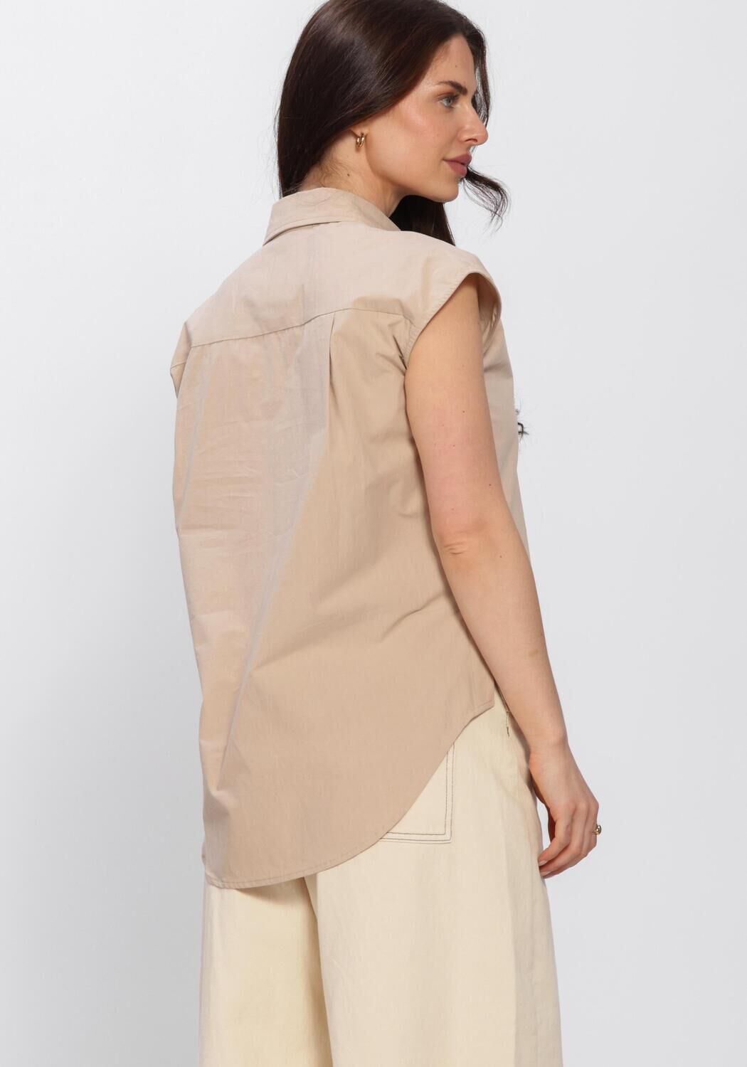 Beige YDENCE  BLOUSE SABRINA - large