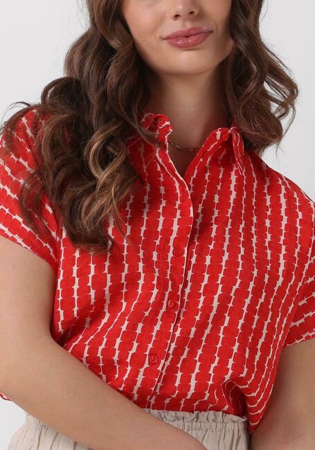 Rode BY-BAR  KARLY RED GROOVE BLOUSE - large