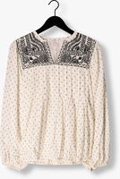 Witte SUMMUM Blouse BLOUSE EMBROIDERY DOBBY