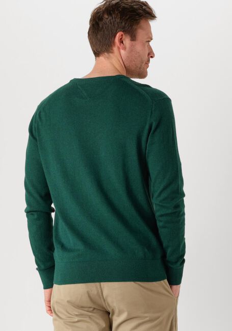 Donkergroene TOMMY HILFIGER Trui PIMA ORG CTN CASHMERE CREW NECK - large